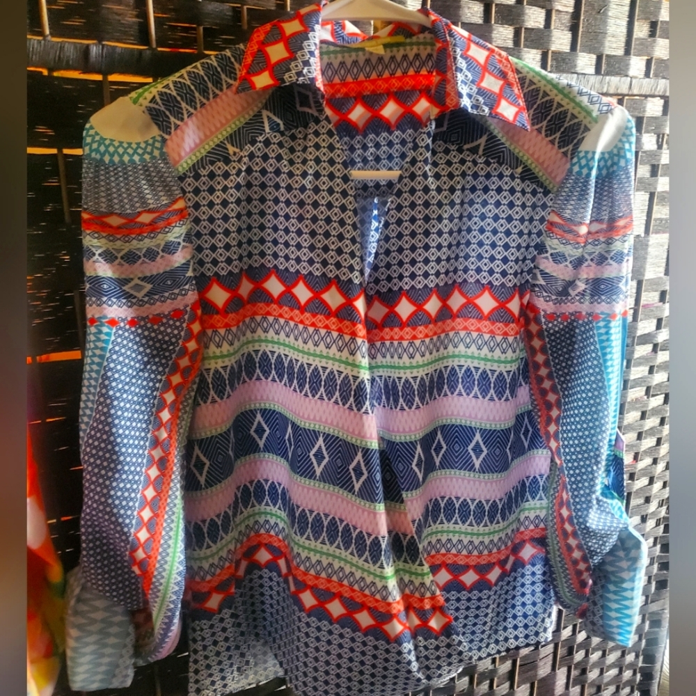 Giani Berini Geometric Top Size S
